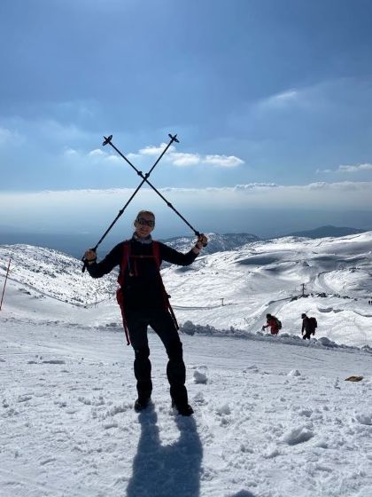 טיפוס לחרמון המושלג