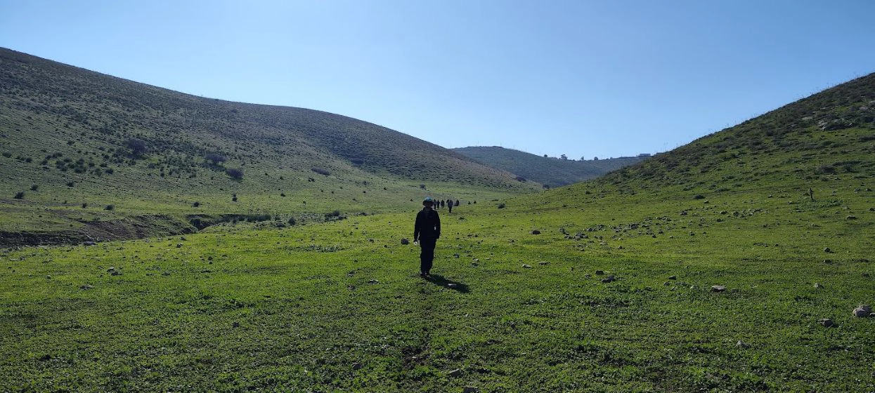 טרק במזרח השומרון- ואדי עוג'ה
