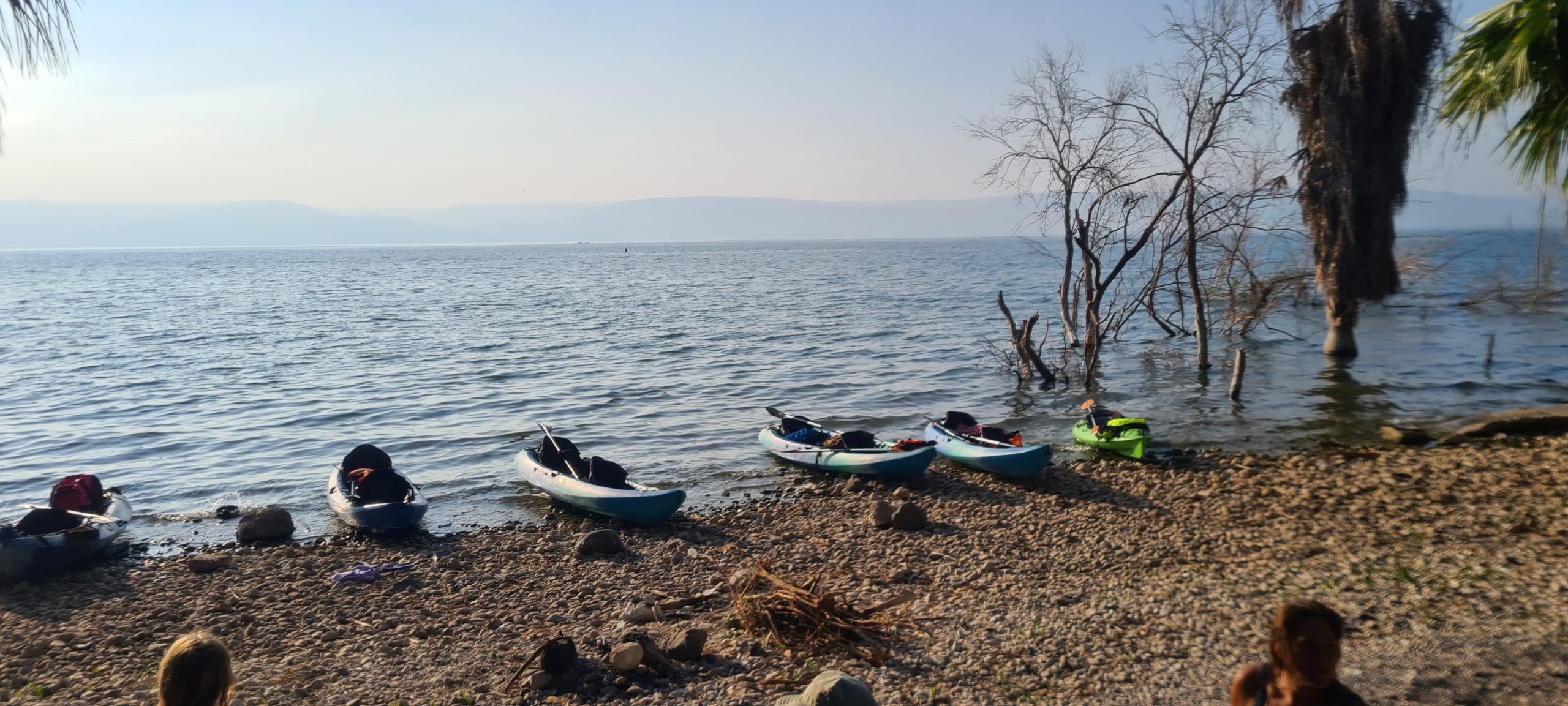 פסטיבל כנרת- שייט קיאקים בשעות הדמדומים